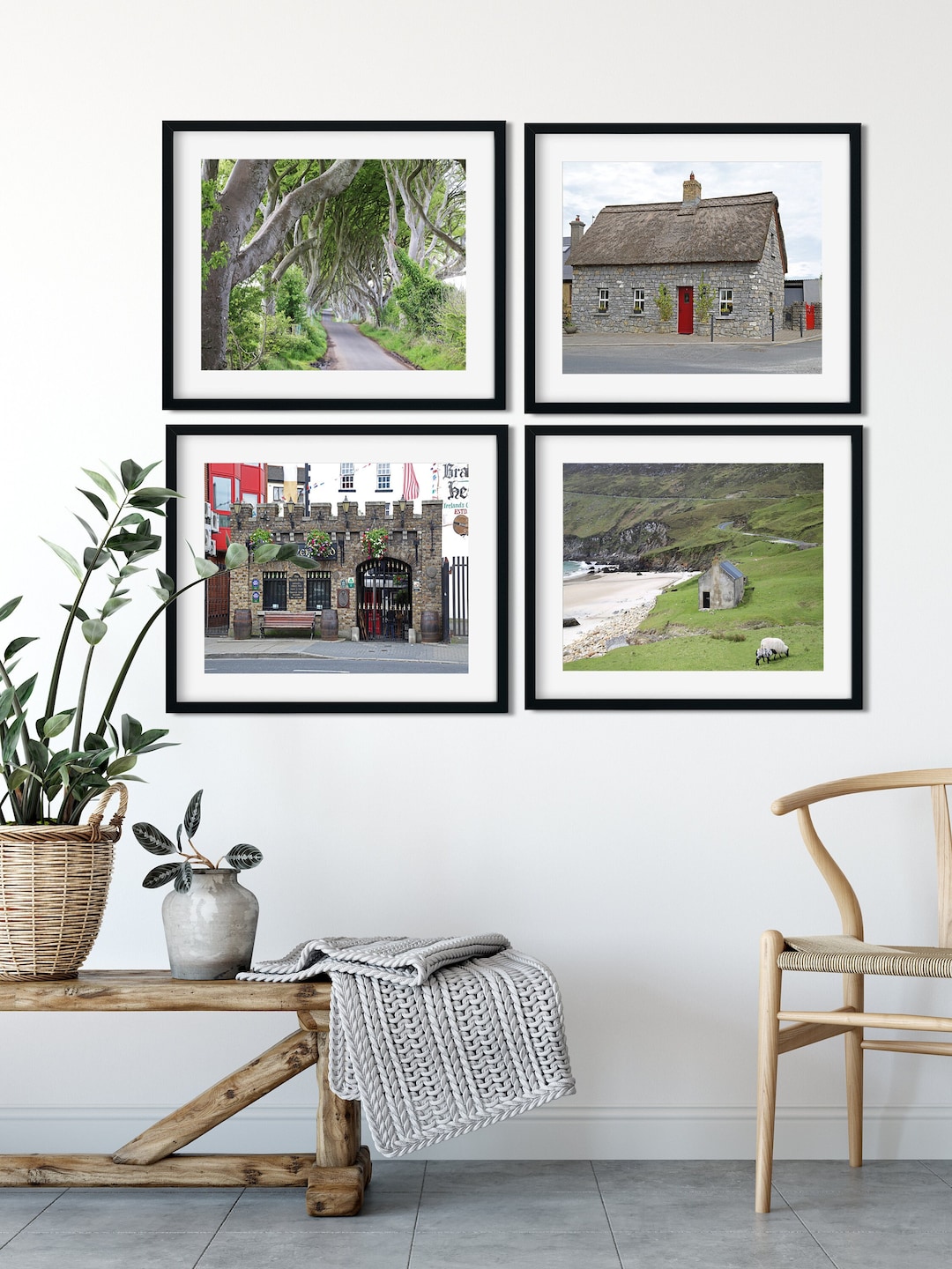 Ireland Print Set, Ireland Wall Art, Ireland Photography, Europe Wall