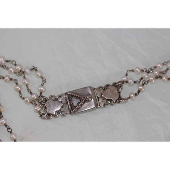 Safia DAY 3-strand necklace Silver 925 Buddha  Oh… - image 6