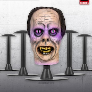 Adjustable Mask Stands for Latex Masks, Star Wars Helmets and Display Busts.