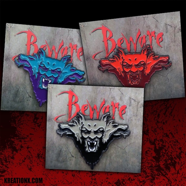 Bram Stokers Dracula Logo Enamel Pin