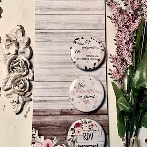 Set of personalized notepads and 3 magnets for educators, educator gift, thank you