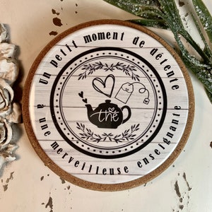Personalized teacher gift coaster, teacher gift,