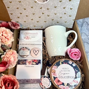 Personalized gift boxes, teacher gifts, teacher thank you gifts