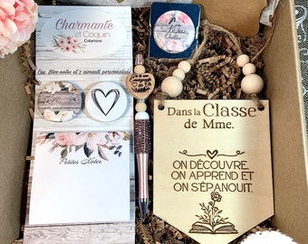 Personalized gift box, gifts for teacher, teacher thank you gift