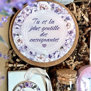 Personalized under glass gift for teacher, thank you gift for teacher