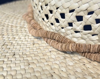 Puka Hala Pāpale band / necklace Lauhala