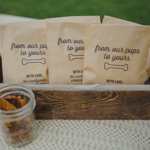 Doggie Bag // Wedding Favor // Favor Bag // Dog Lovers // Dog Etsy