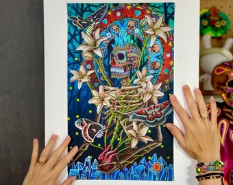 Crystal Forest Print Holographic Edition