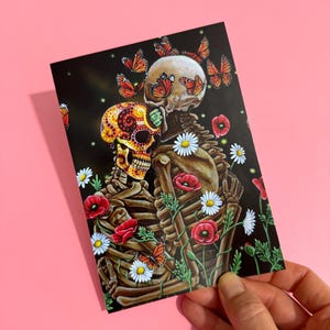 carte postale "s'entrelacer"