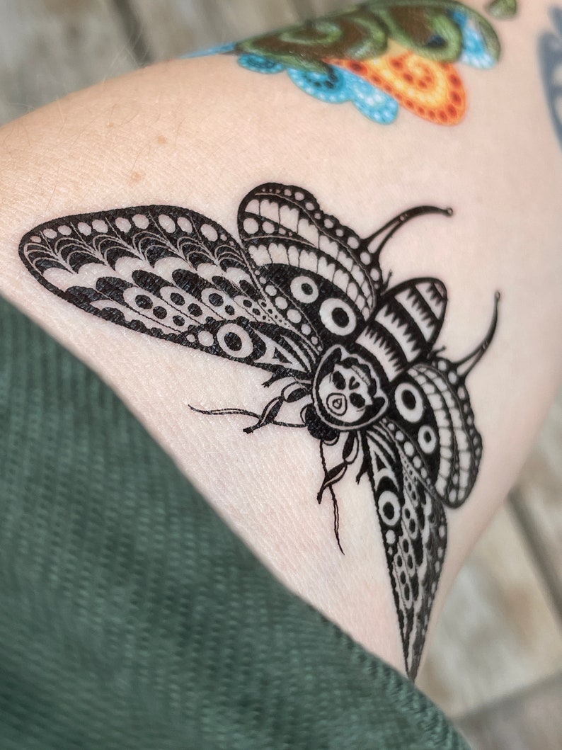 tatouage éphémère papillon image 2
