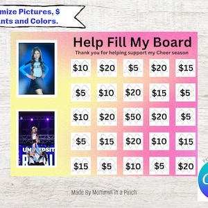 Cheerleader Fundraiser/ Sponsor my Cheer Season