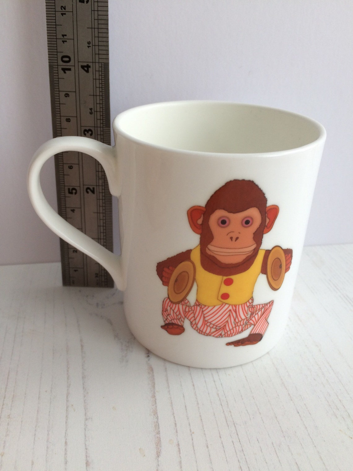 Retro Monkey Toy Mug | Etsy