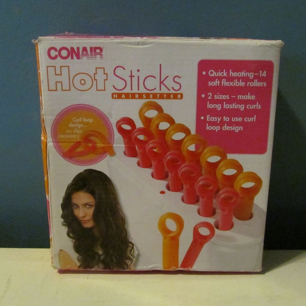 Vintage / Retro Conair Hot Sticks Hair Setter Heated Rollers / Styling Curlers Big Hair / Pageant / Prom Hair 1980s / 1990s Hair Stylist