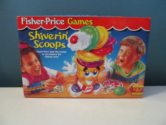 Fisher Price Ice Cream Scoops Of Fun - Matching Card Game 