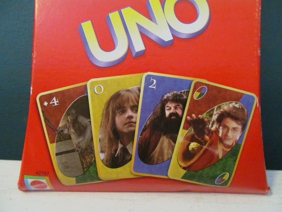 User manual Mattel UNO Harry Potter (English - 1 pages)