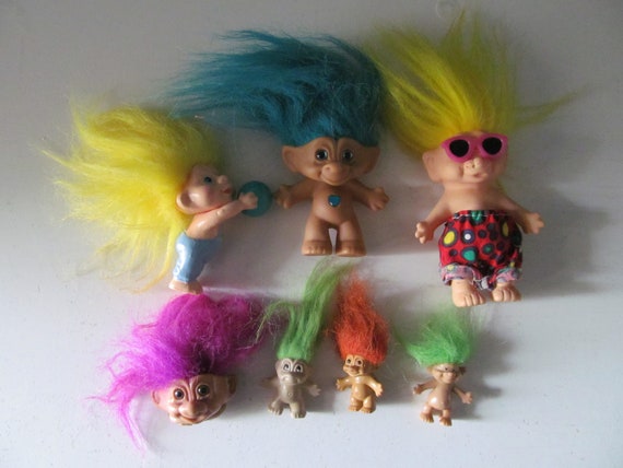 pencil troll dolls