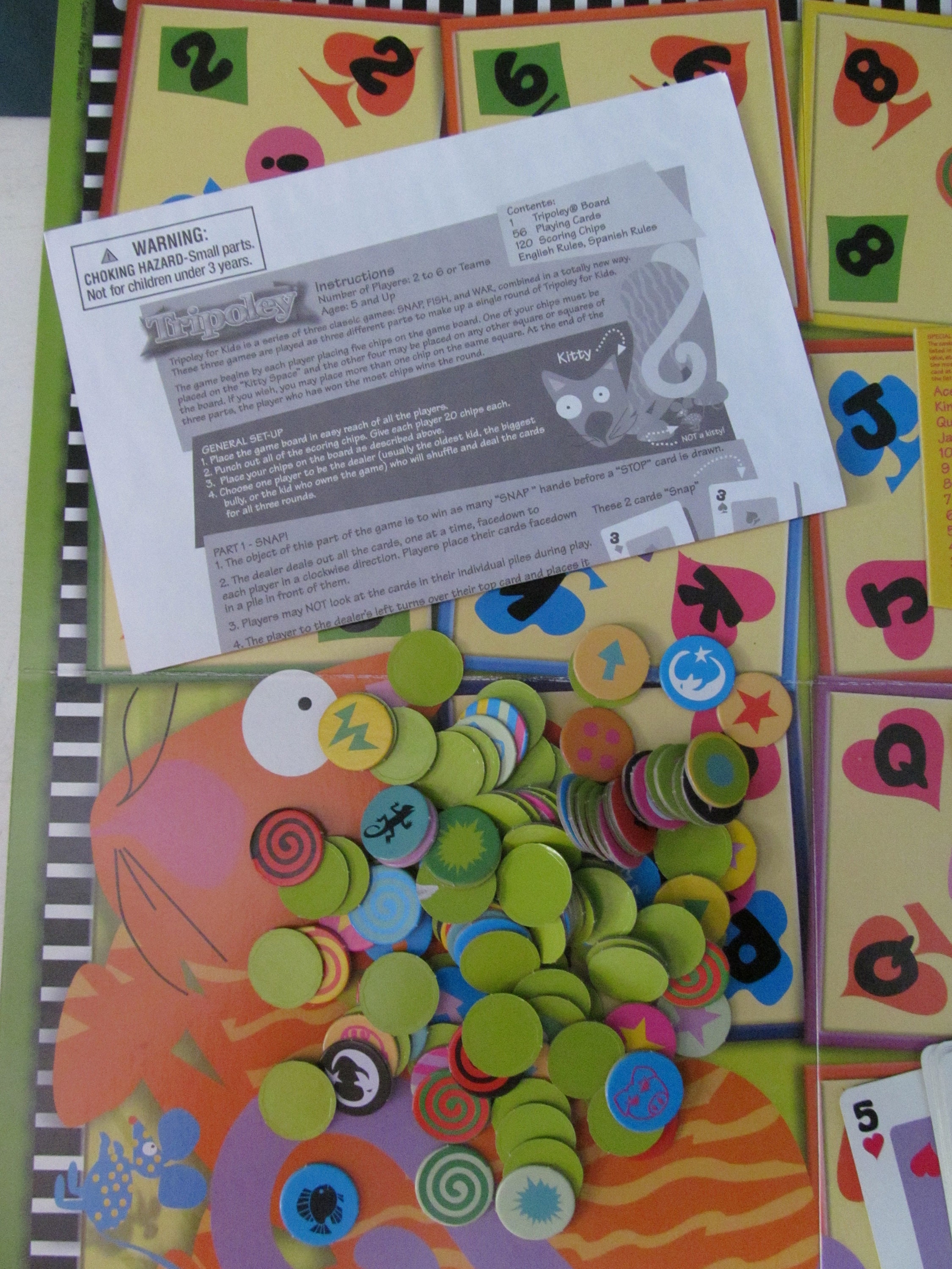 Vintage / Retro Tripoley for Kids the Game of Snap Fish and - Etsy
