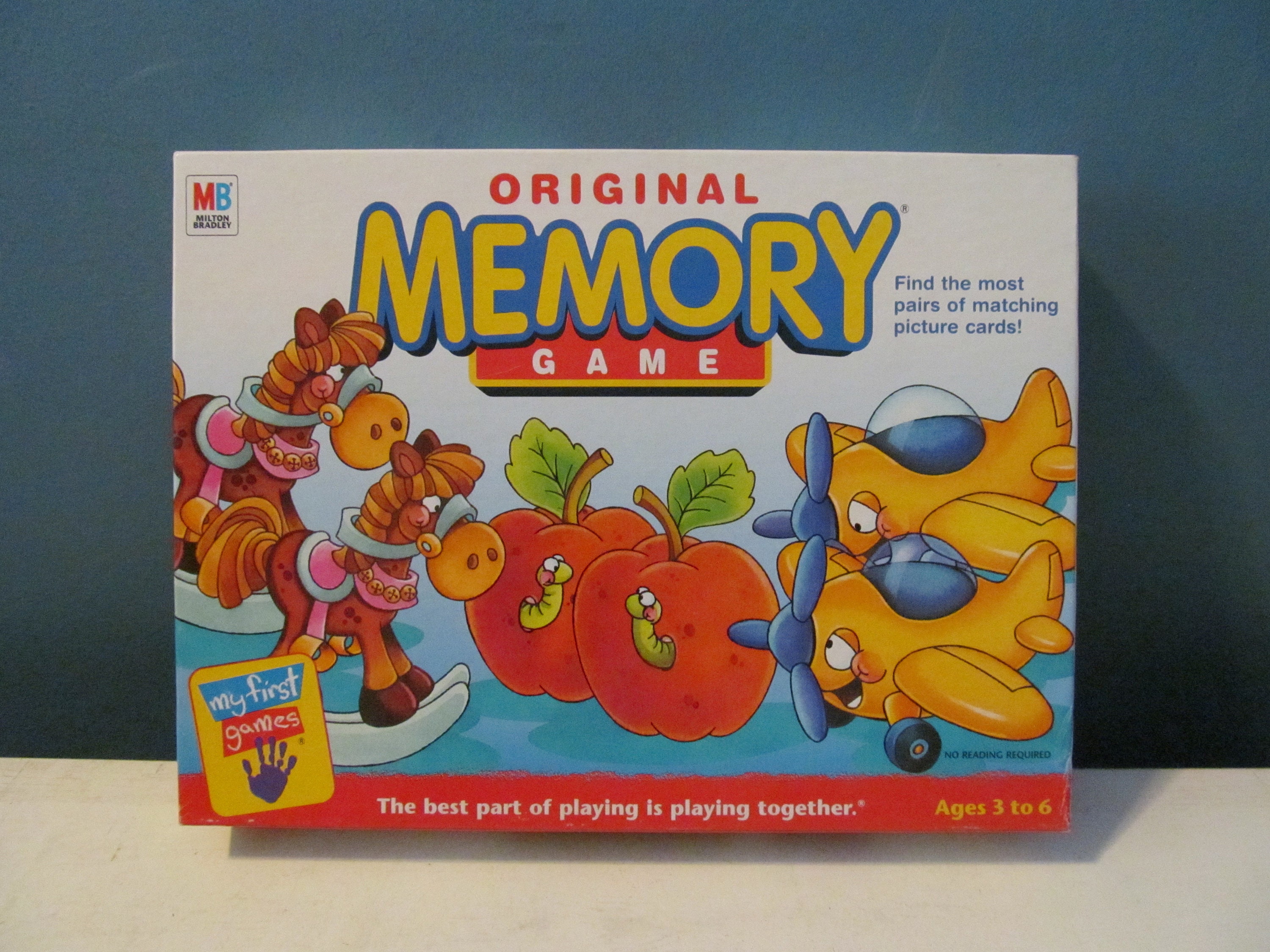Milton Bradley Original Memory Game Cards