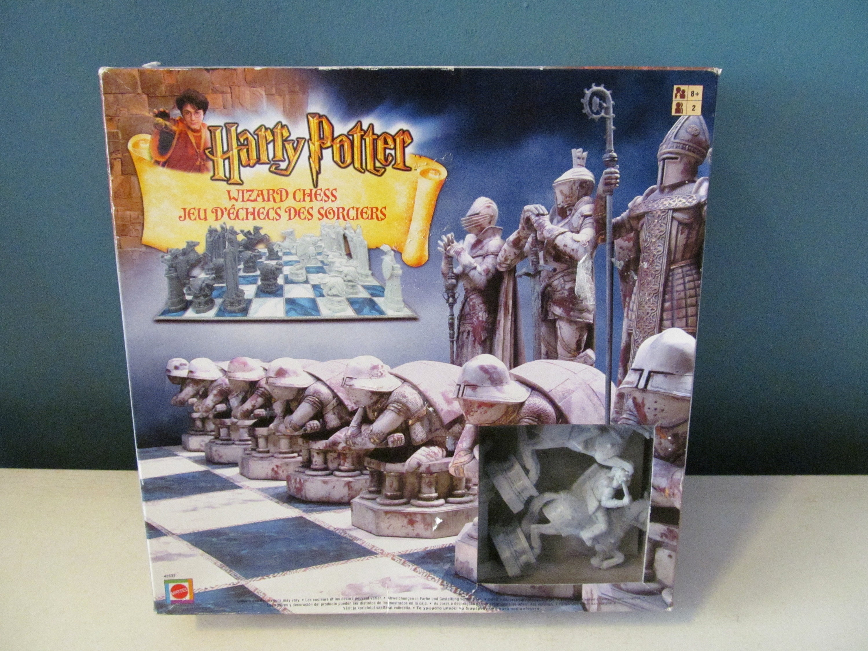 Harry Potter Wizard's Chess Game - 2002 - Mattel - Great Condition