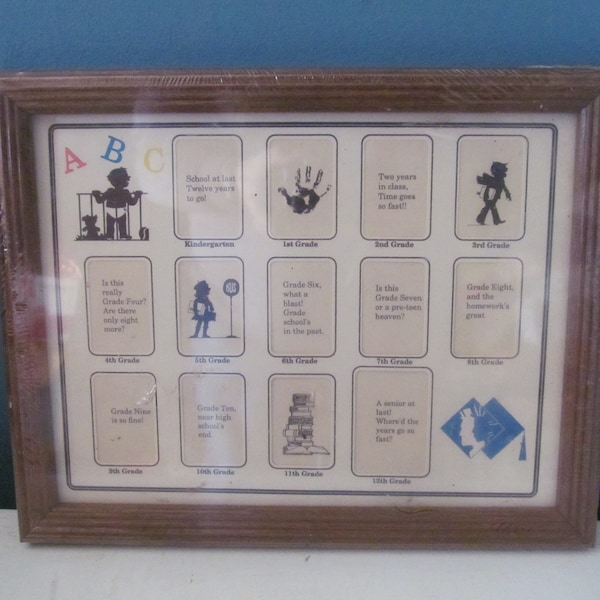 Kindergarten Through 12th Grade Frame Etsy