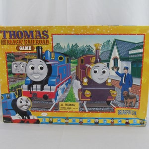 Vintage / Retro 2000 Thomas The Tank Engine And The Magic Railroad Board Game By Briarpatch