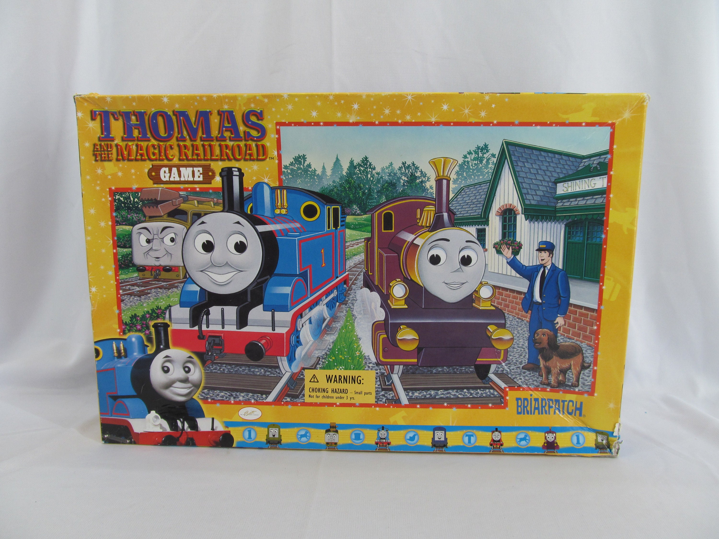 Vintage Retro 2000 Thomas The Tank Engine And The Magic Railroad Board  Game By Briarpatch