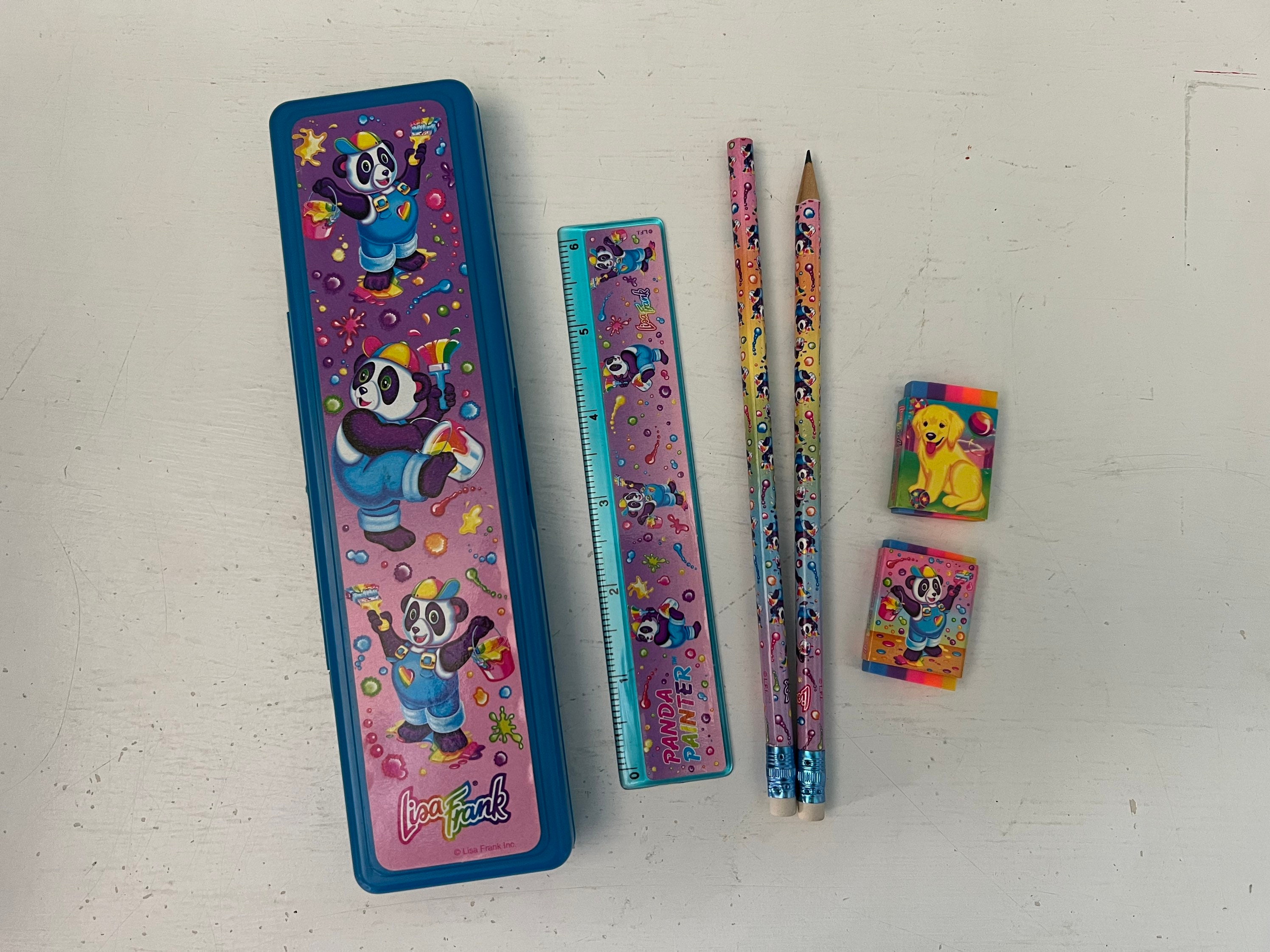 Vintage Mickey Mouse Lisa Frank-inspired Eraser Topper Pencils —