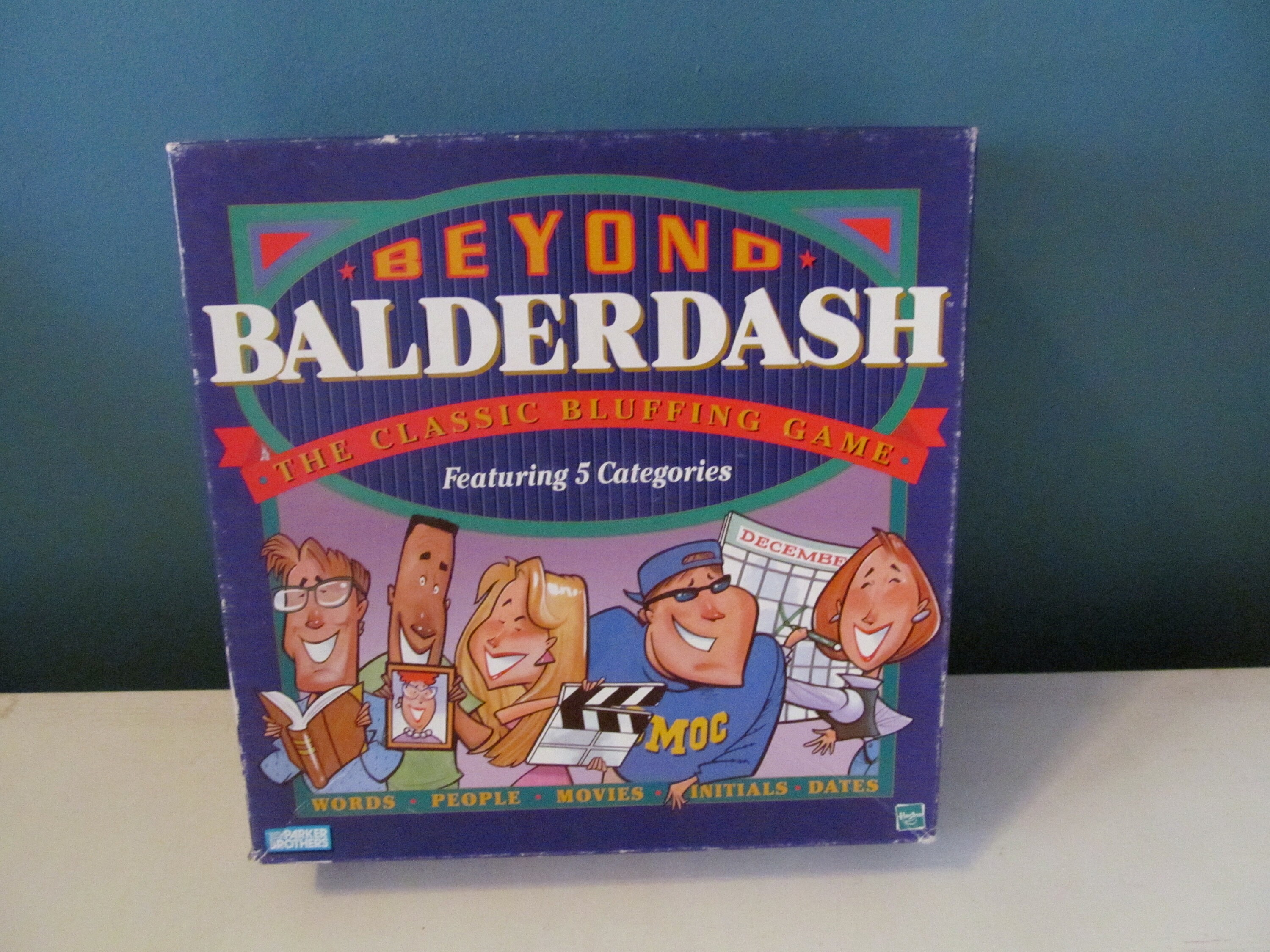 Balderdash the Bluffing Board Game 1995 read Description 