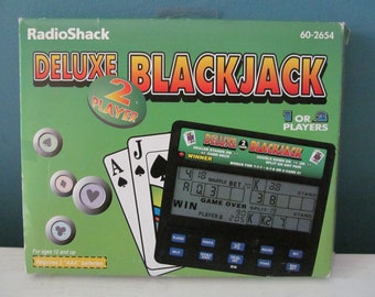 Vintage Caesars Palace Black Jack Electronic Game Tiger 1994 for sale online 