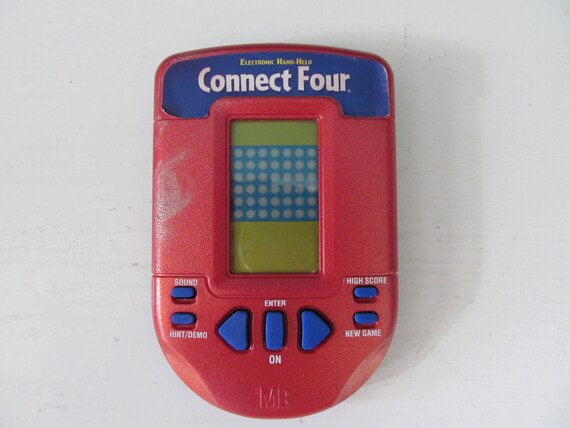 connect four electronic handheld game