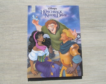 Vintage / Retro 1996 Walt Disney's The Hunchback Of Notre Dame Mouse Works Classics Collection Hardcover Children's Story Book