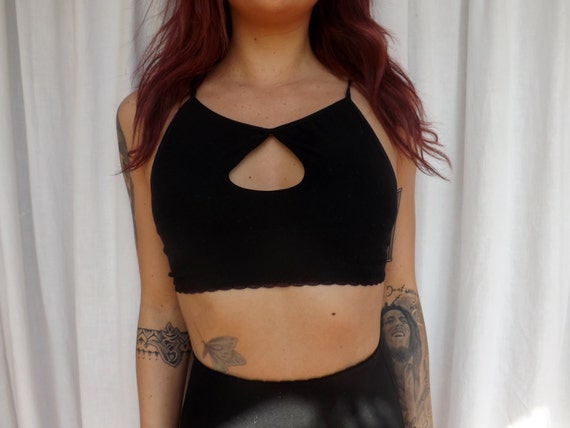 keyhole bralette