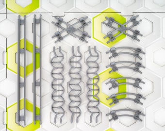 Rails Set 12, Compatible with GraviTrax
