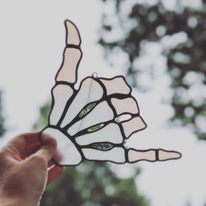 Stained glass bone shaka