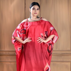 Satin kaftan nighty clearance online