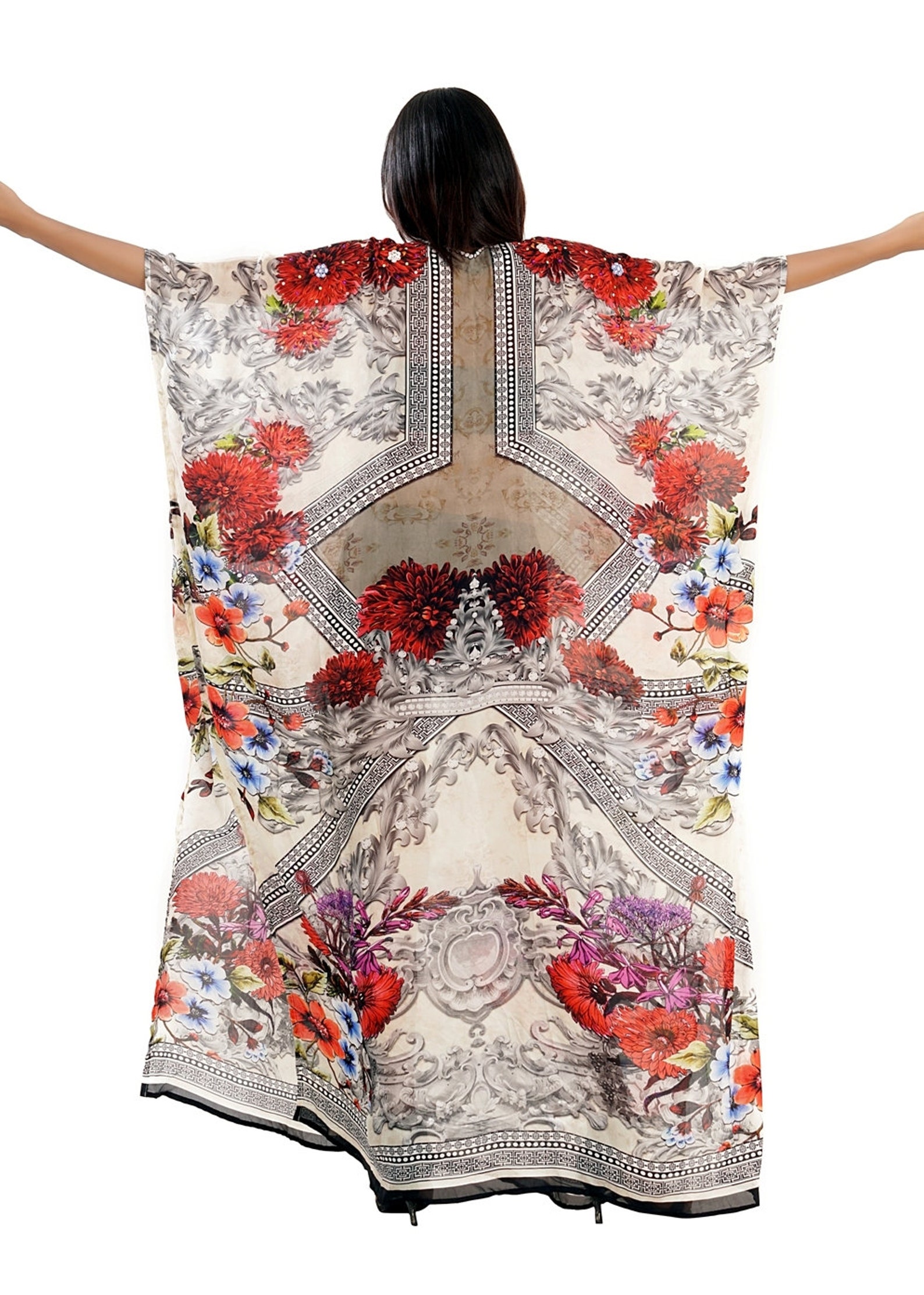 pool to party caftan