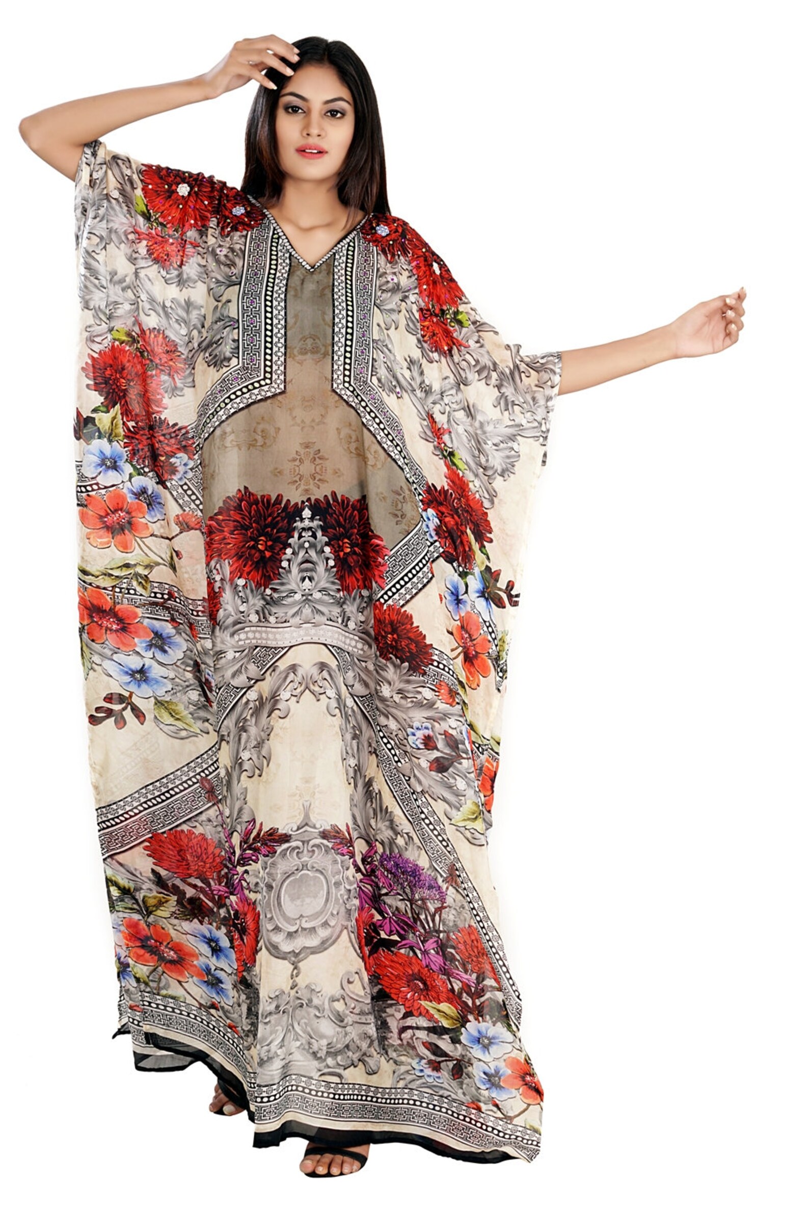 pool to party caftan