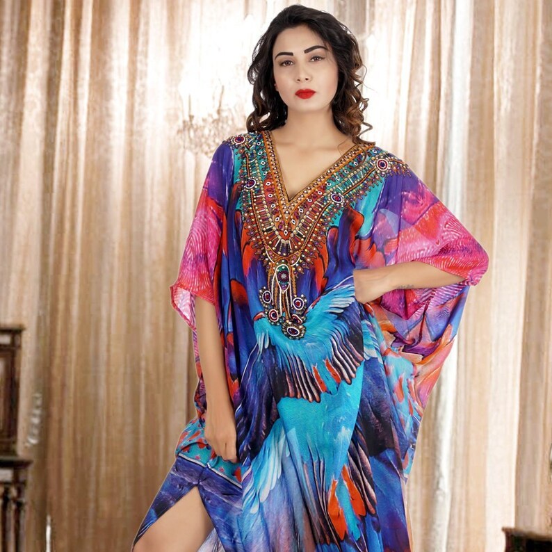 Hopetaft Beach Kaftan Full Length
