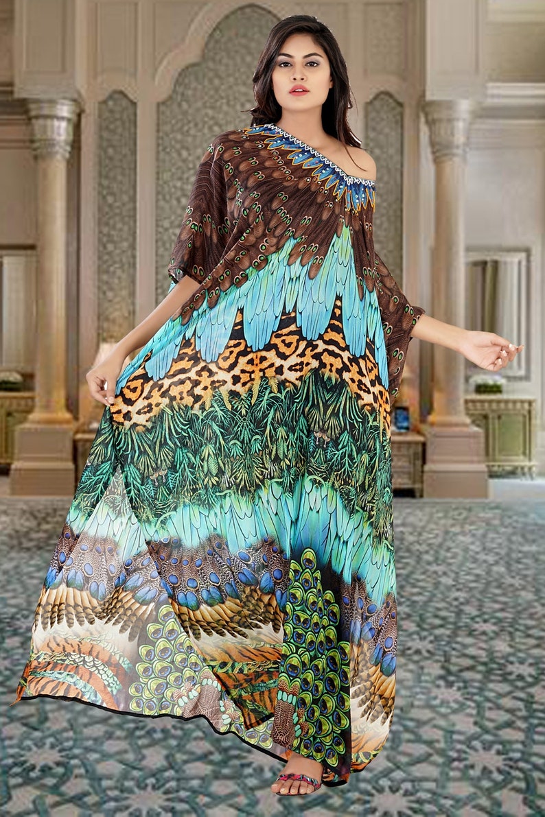 indian silk kaftans