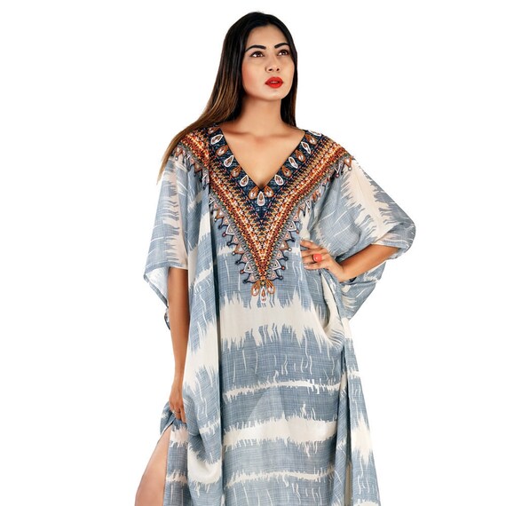 luxury beach kaftans