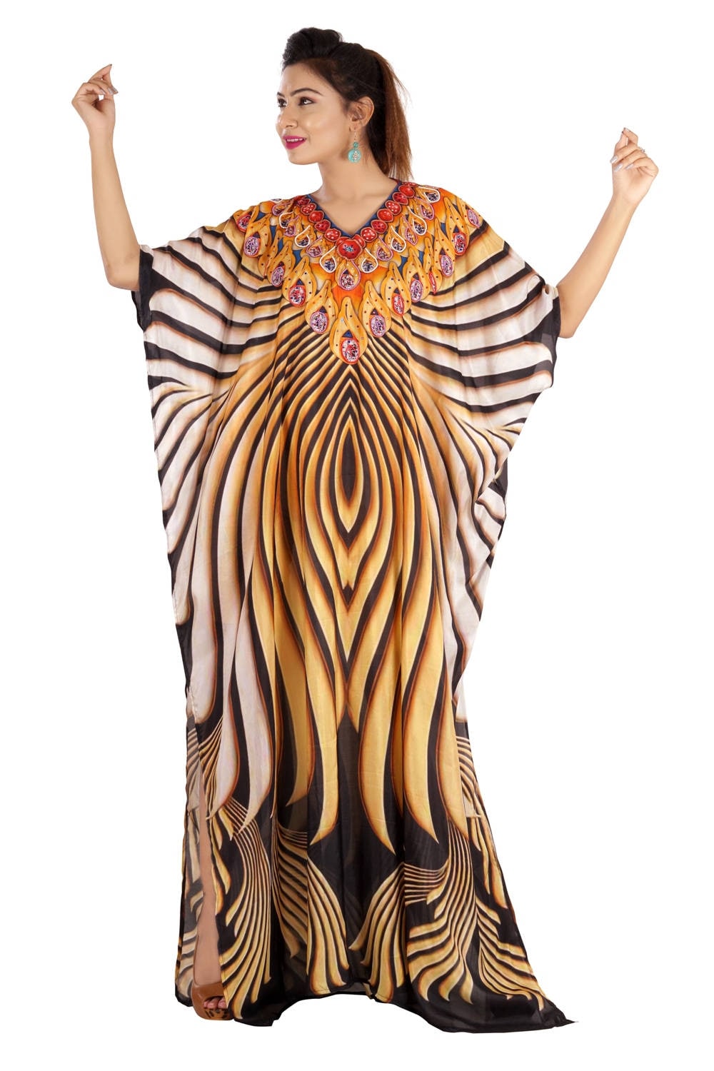 pool to party caftan
