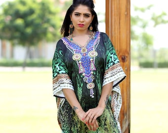 Designer Kaftan Dress Long