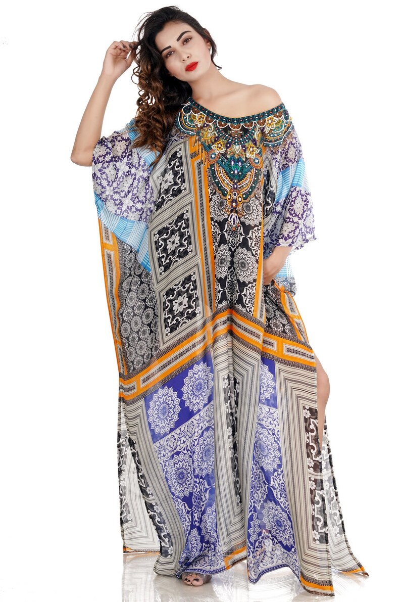 sequin kaftan plus size
