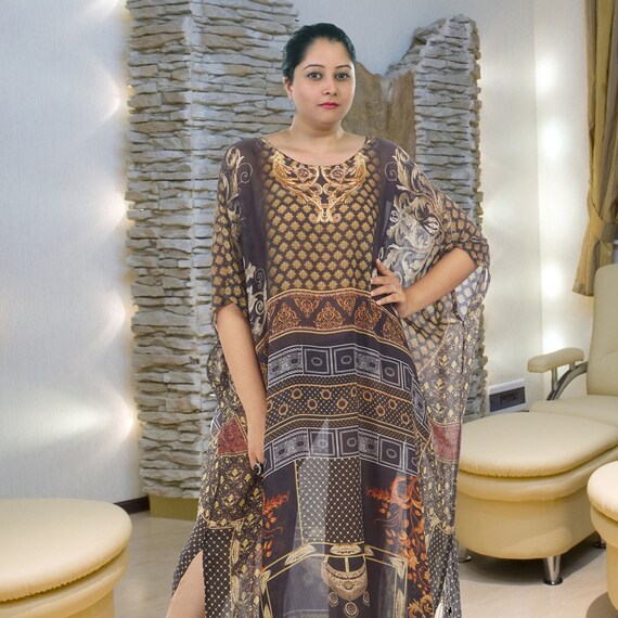 sequin kaftan