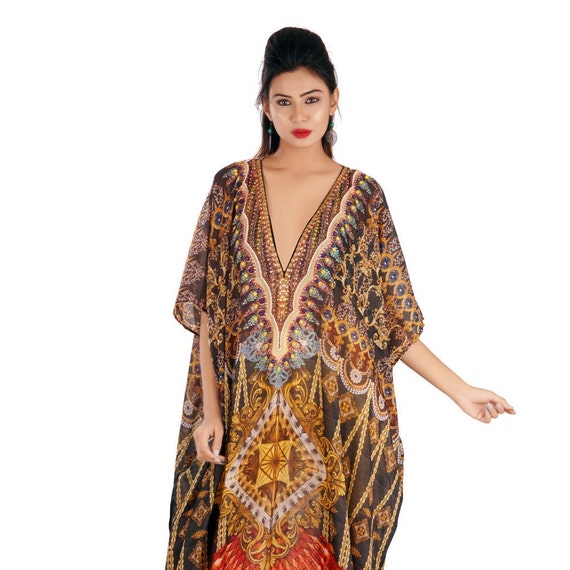 embellished beach cover up