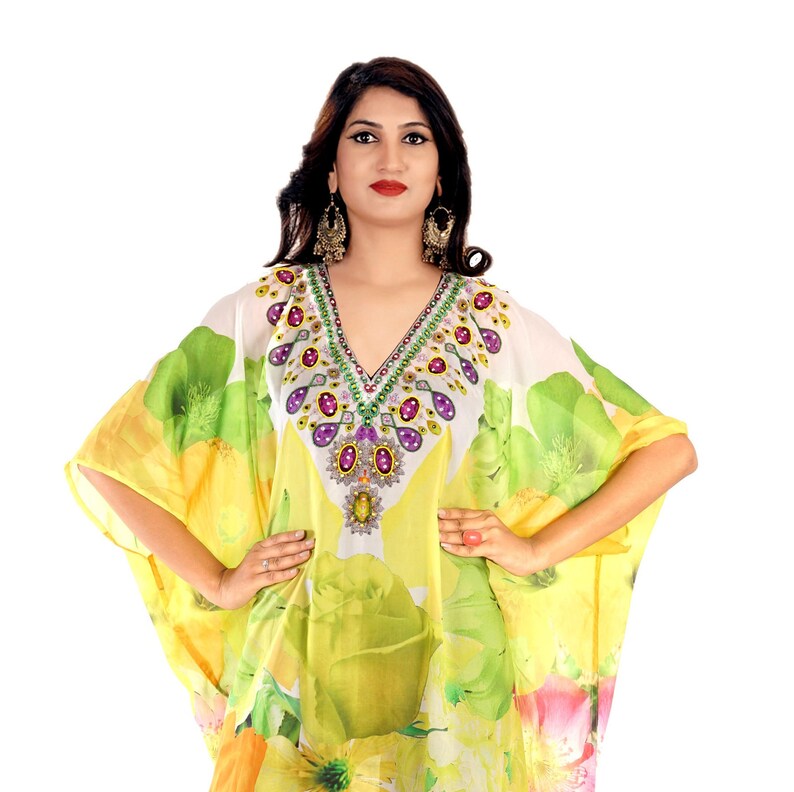 kaftan cover up plus size