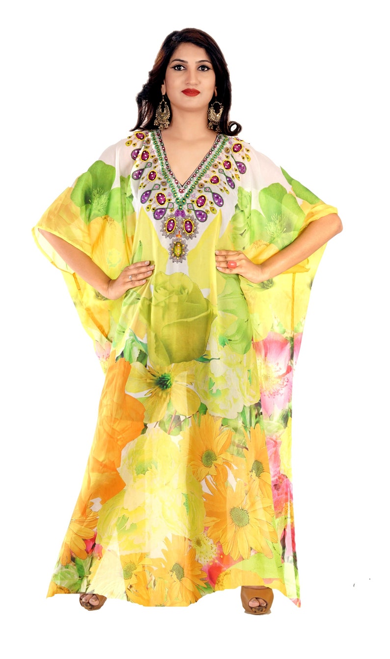 kaftan cover up plus size