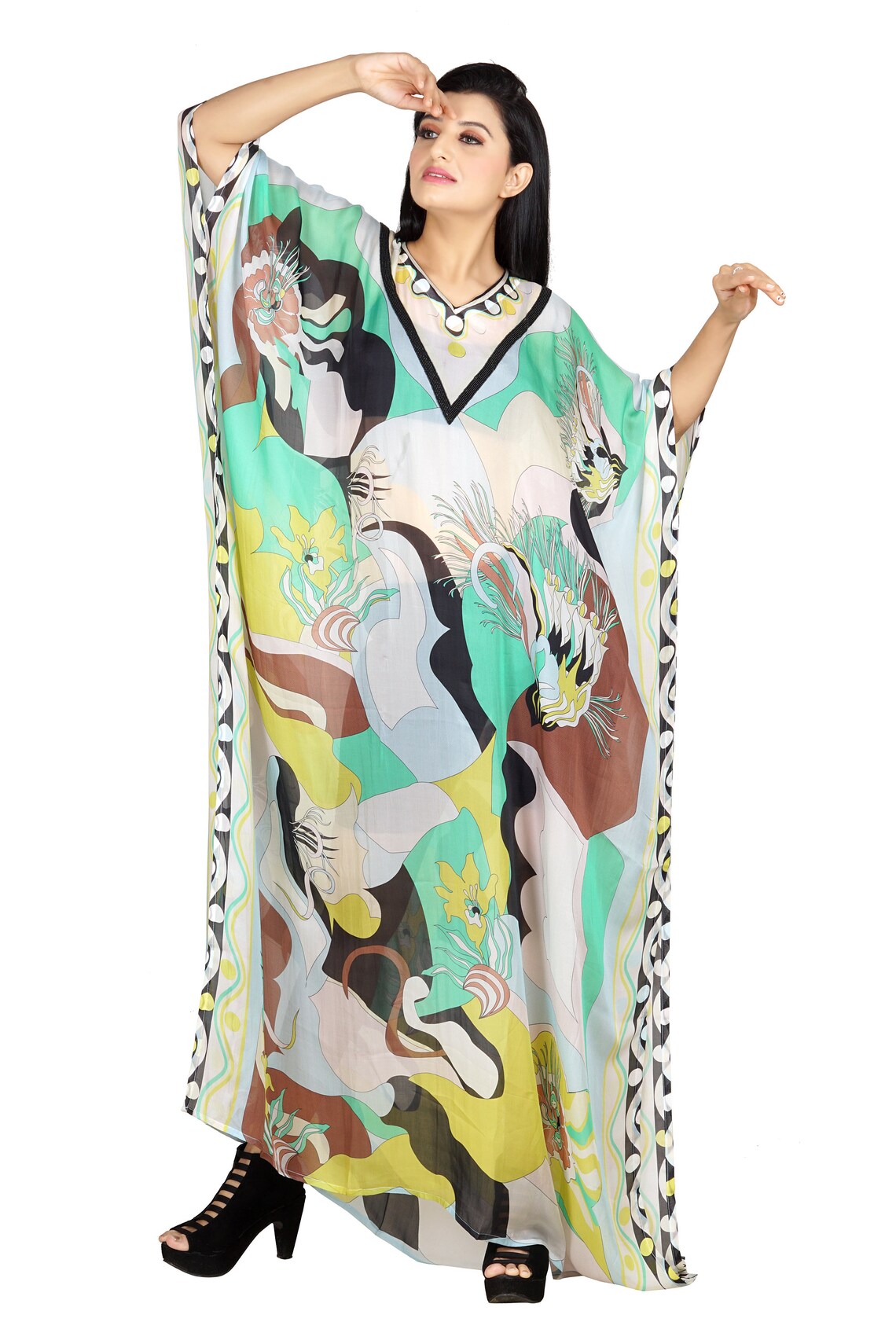 SISLKHEO KAFTAN main image 1