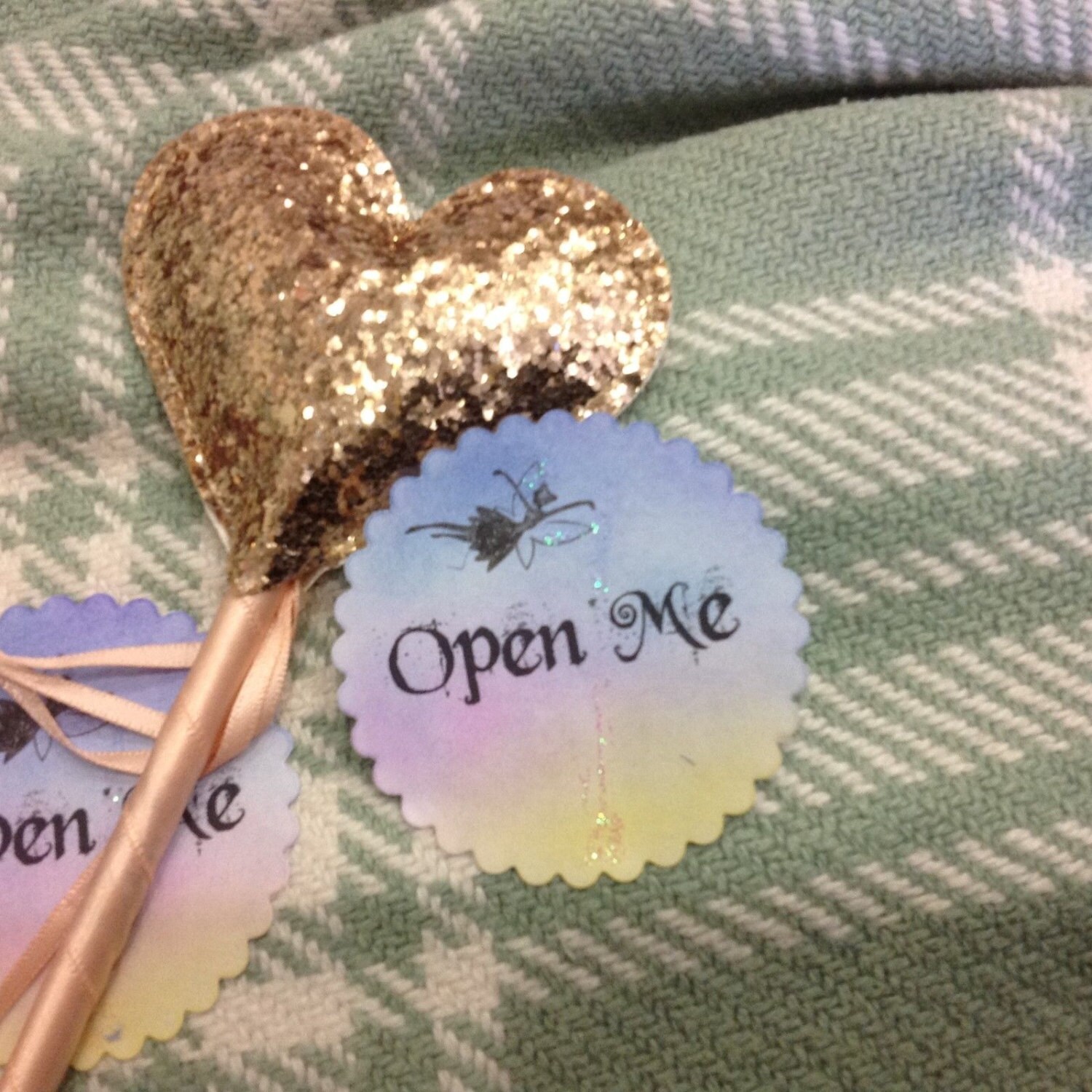Open Me Sticker Label OPEN ME Fairy Stickers/labels/envelope Seals 10 - Etsy