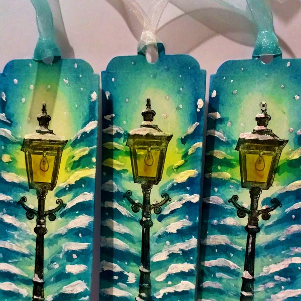 Narnia Lamp post Bookmarks - Ensemble de 6, 3 ou simple
